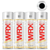 4X WRX Satin Black Spray Paint 400ml Spray Paint